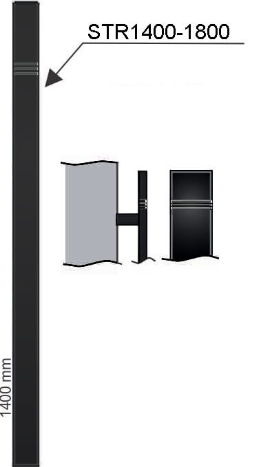 Negre inox frezate
